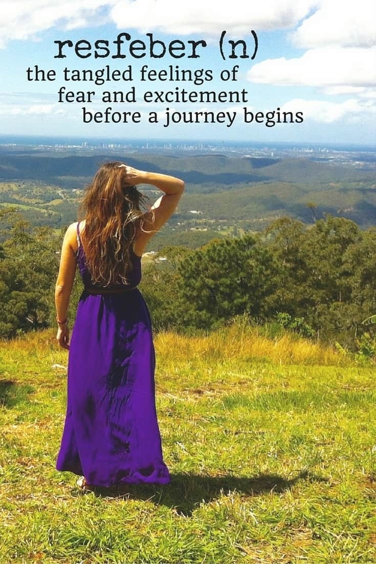 Resfeber Travel Words