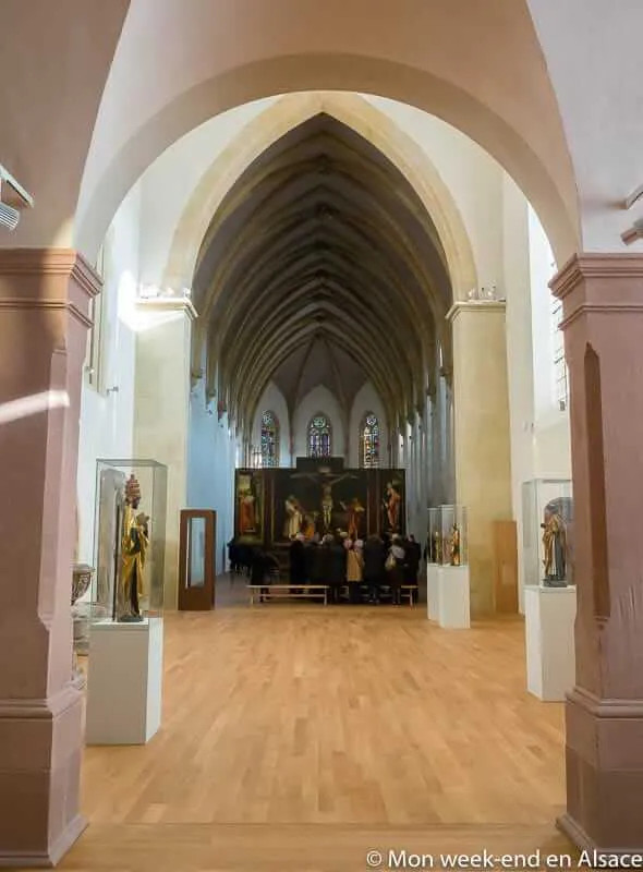 Isenheim Altarpiece on display at the Musée Unterlinden, Colmar
