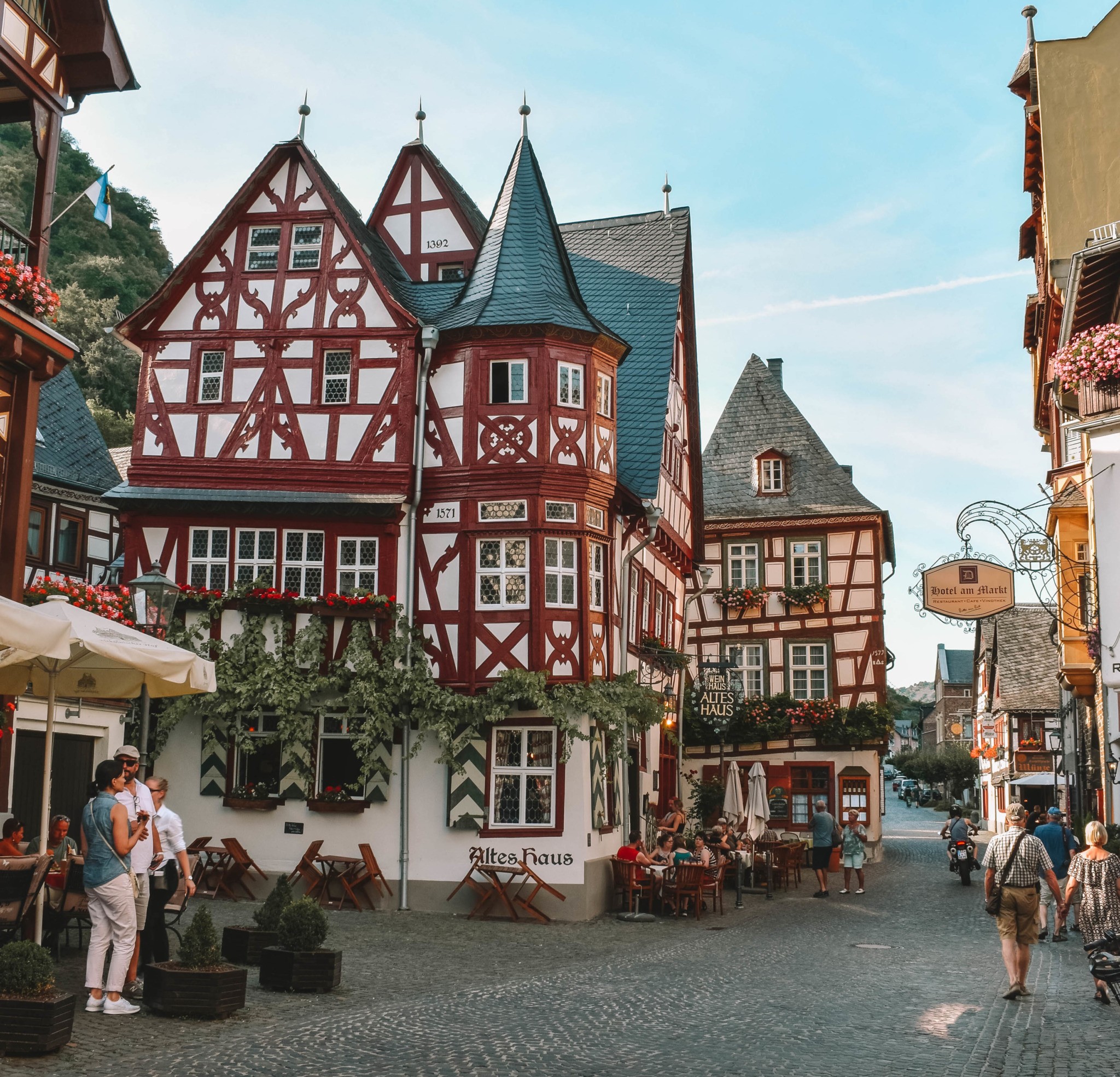 Rhine towns in Germany