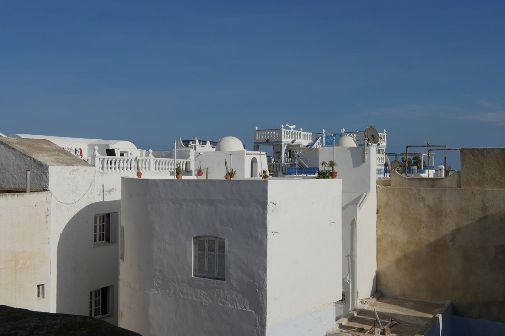Rooftops of Hammamet from the fort