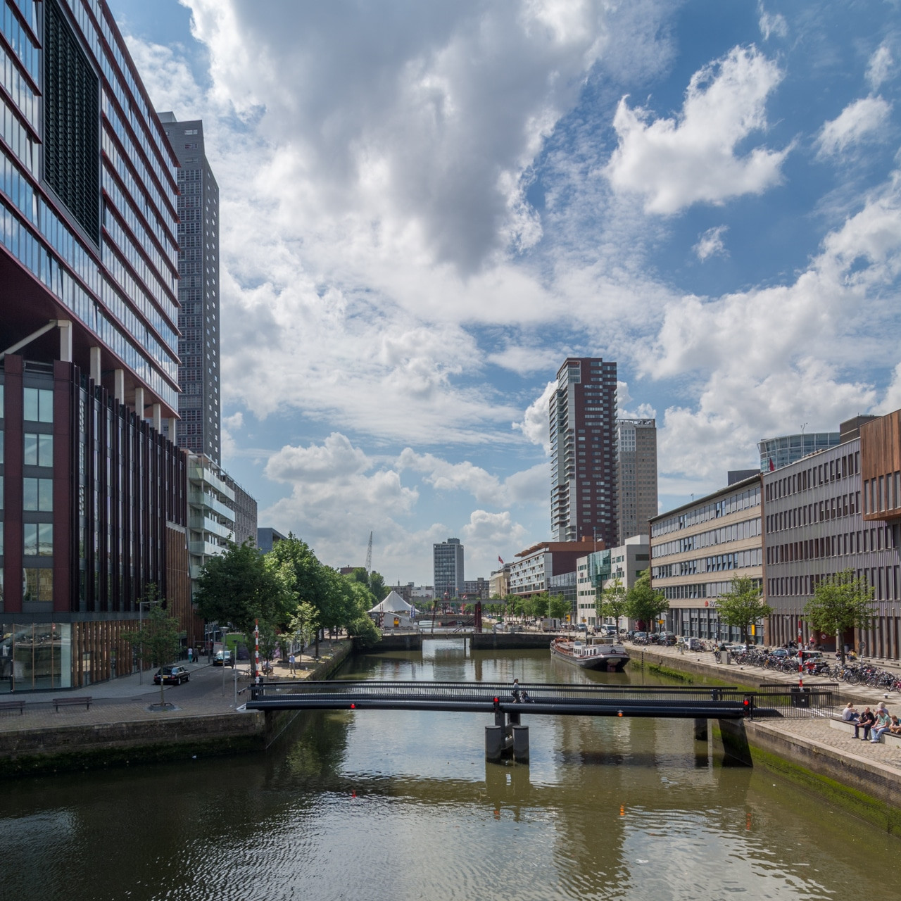 Rotterdam - pedestrian bridge