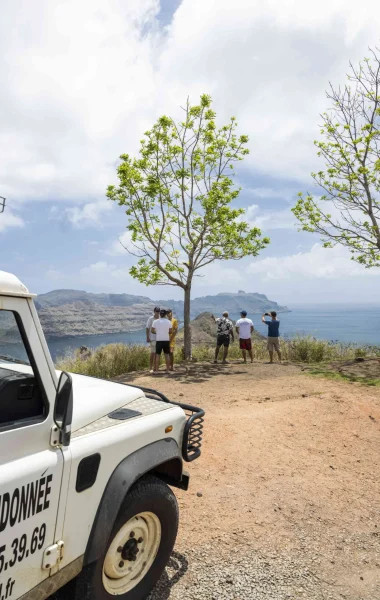 4x4 safari exploring the mountainous terrain of Nuku Hiva