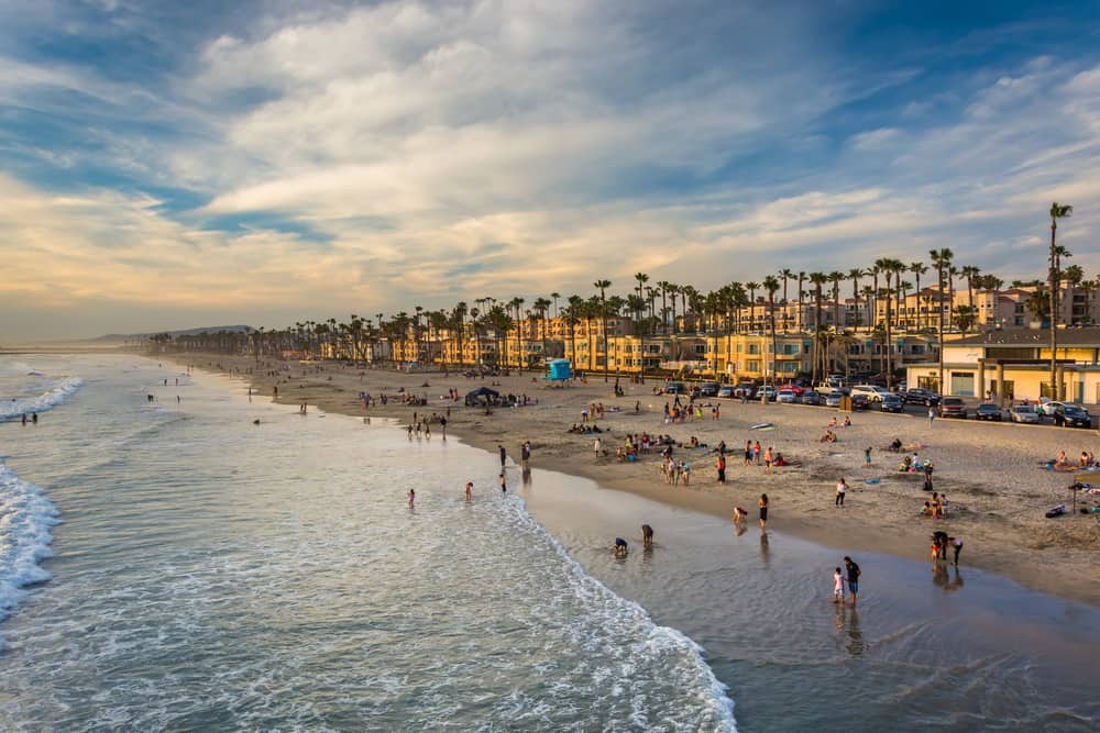 San Diego Beach Sunset