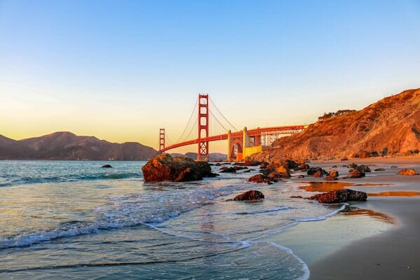 San Francisco golden gate bridge