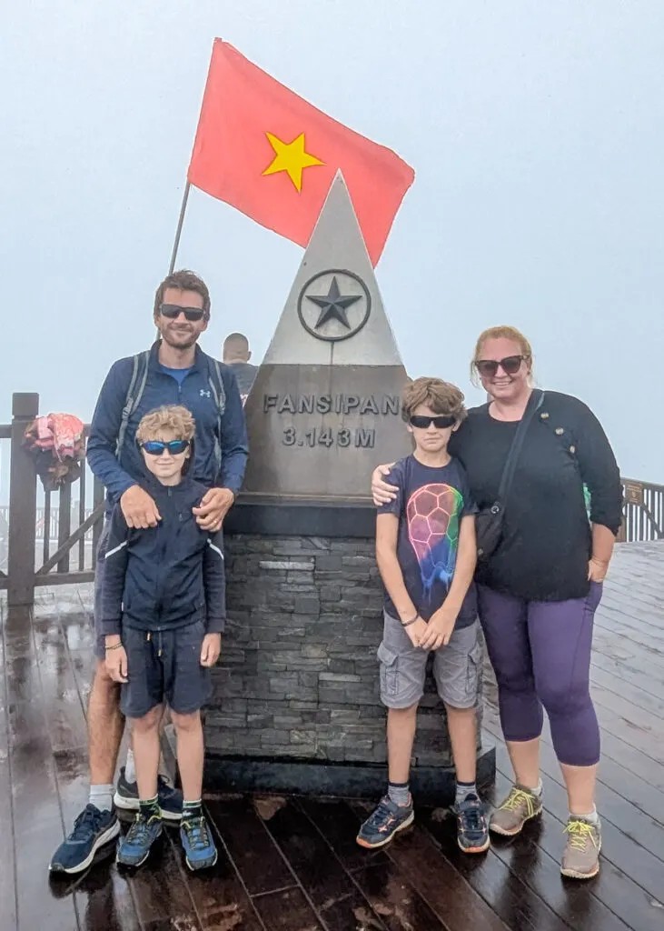Fansipan summit with cable car