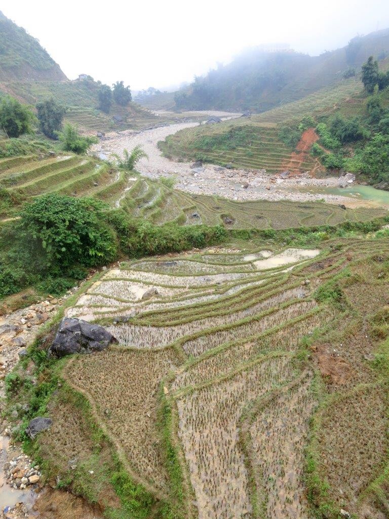Scenic view from bridge