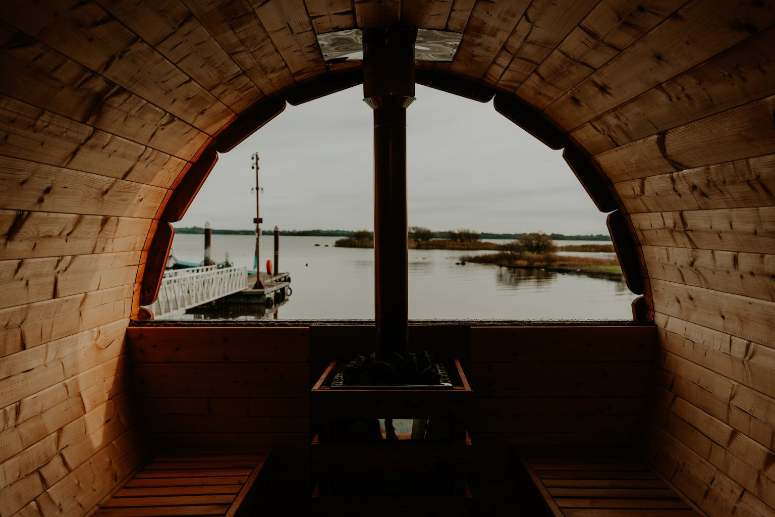 Cozy interior of Sean's Bar, Athlone