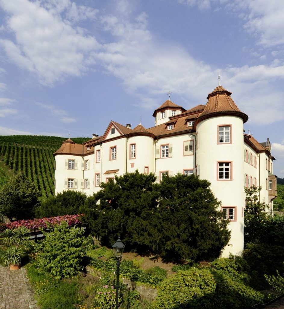 Wine tasting at Schloss Neuweier near Baden Baden