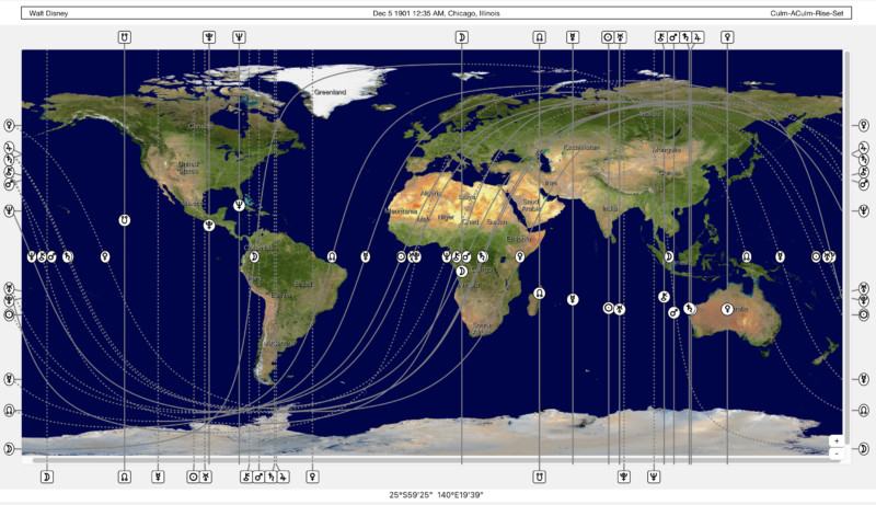 Astrocartography map reading with helena woods