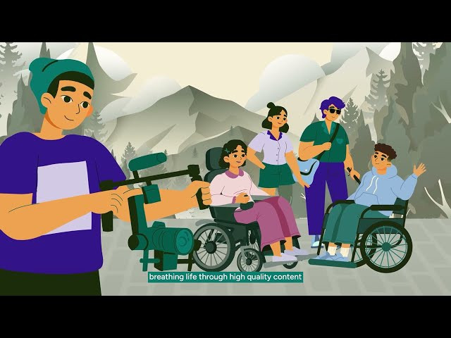 Hotel room with accessibility features like grab bars in the bathroom and ample space for wheelchair maneuvering