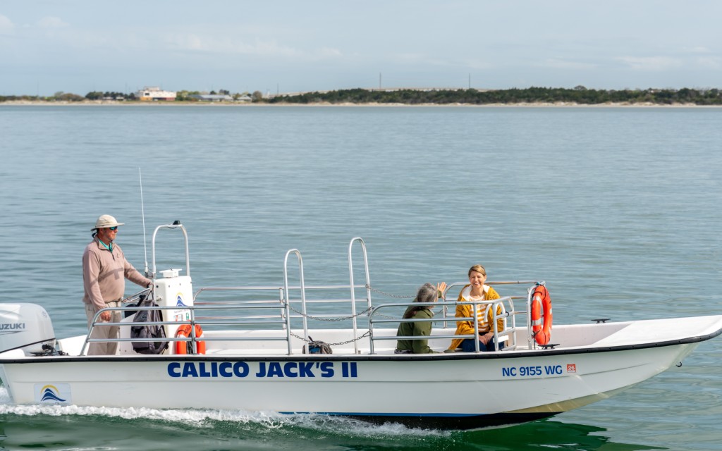 The beach on the Crystal Coast of North Carolina offers tourists a tranquil escape