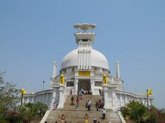 Dhauli Giri Shanti Stupa Bhubaneswar Odisha