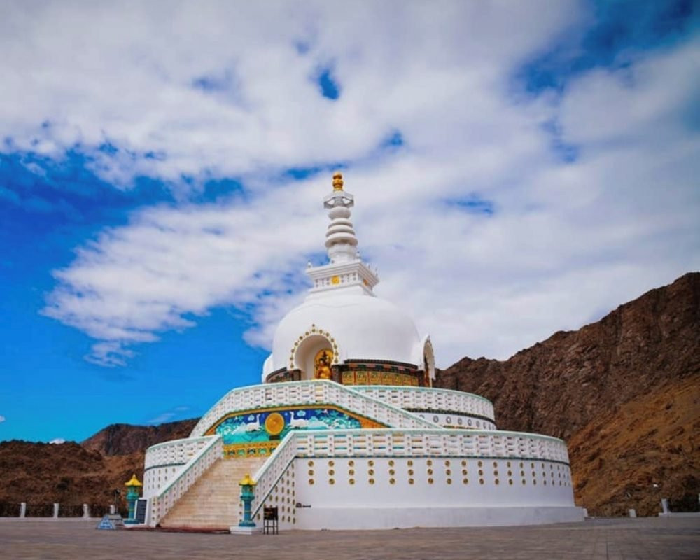 Shanti Stupa, Ladakh