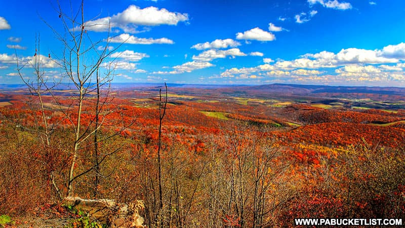 The view from the site of the former SS Grand View Ship Hotel along the Lincoln Highway