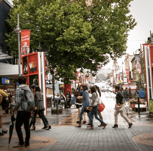 Shopping in Hobart - Tasmania, Australia