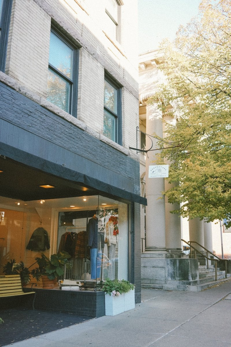 Shopping on Warren Street in Hudson, NY