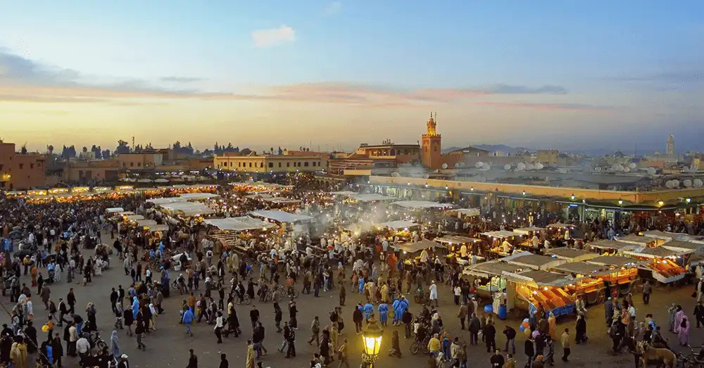 Marrakesh Morocco Labyrinthine Souqs