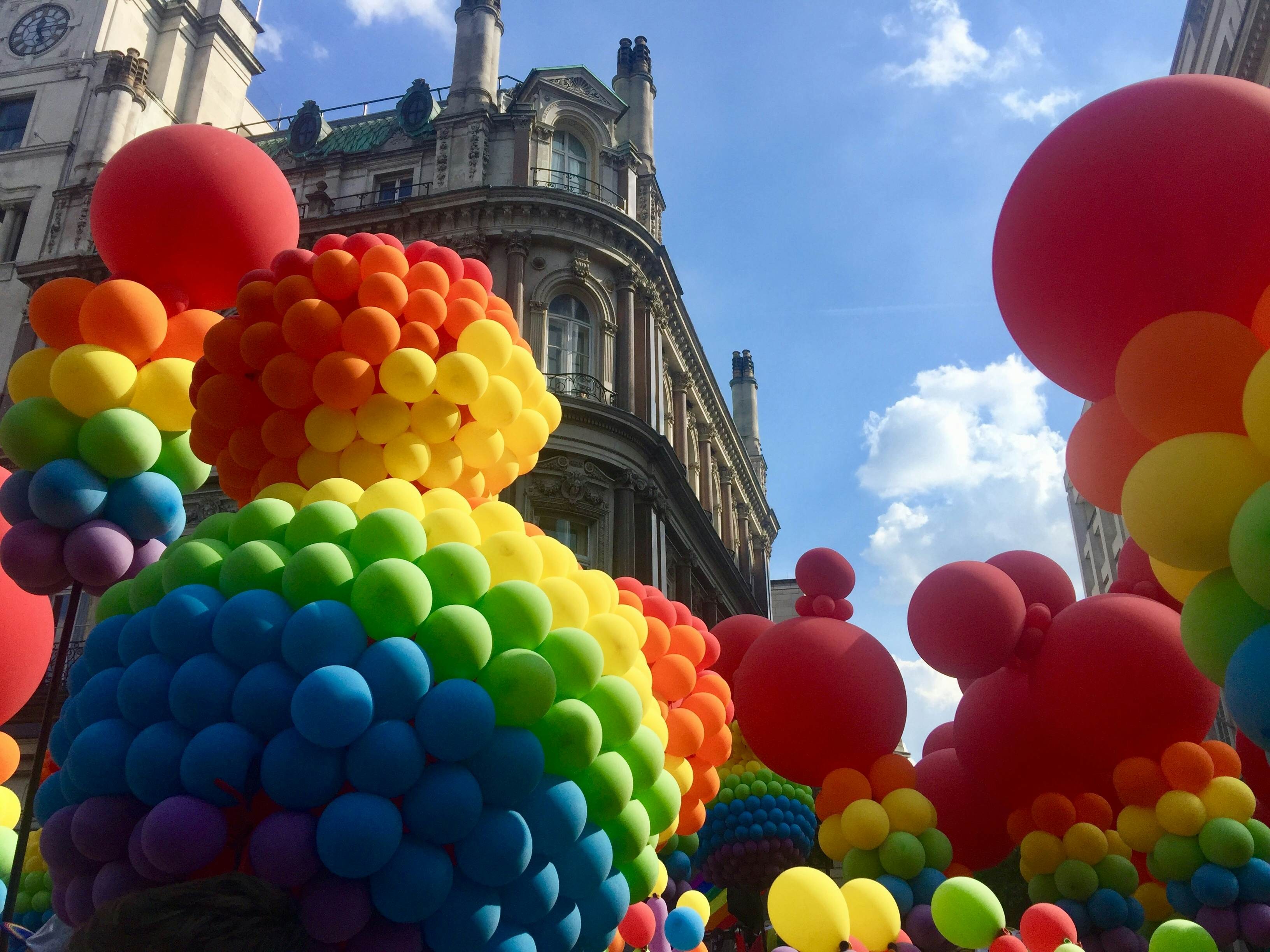 Pride parade in London