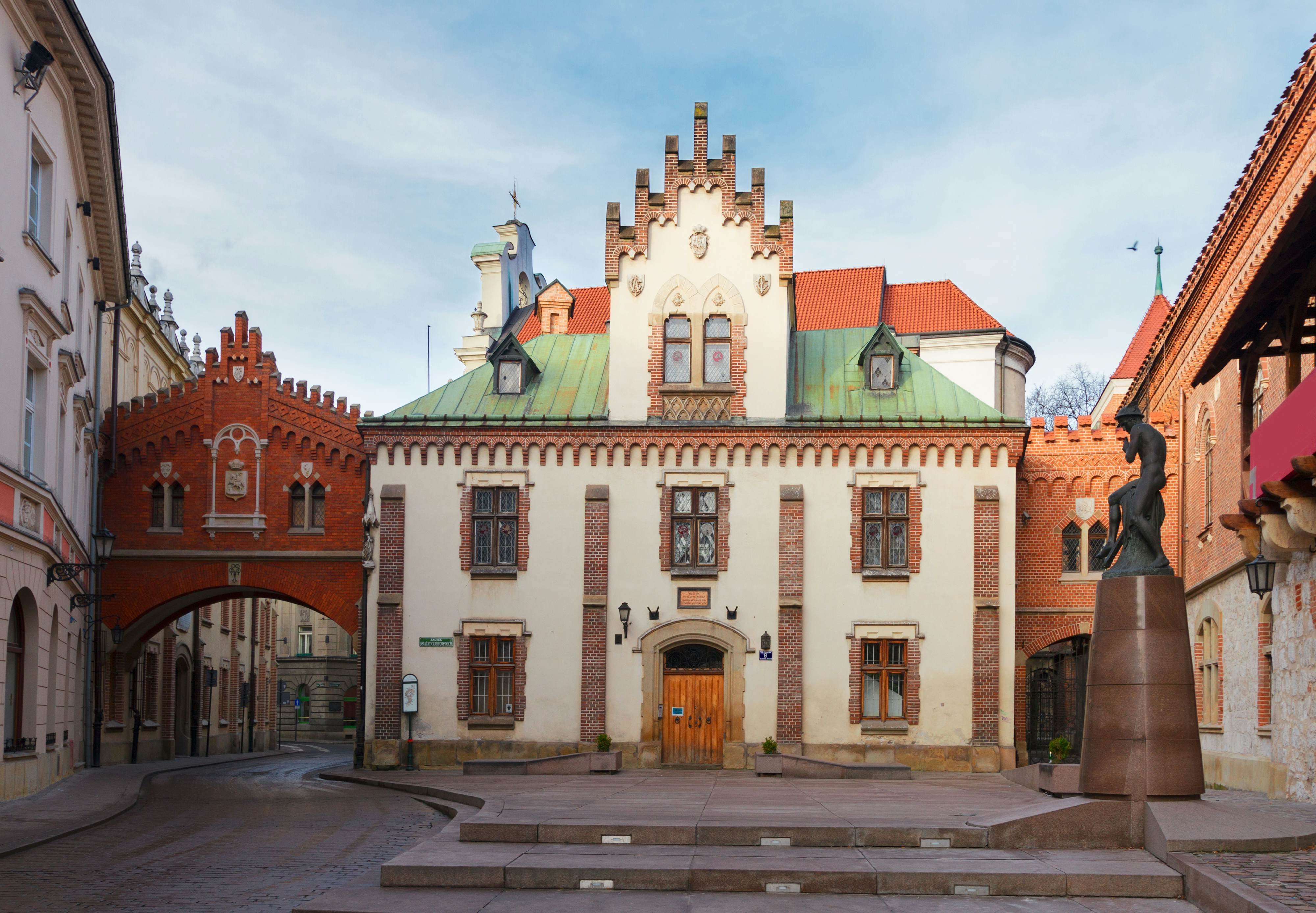 Czartoryski Museum in Kraków's old town, Poland