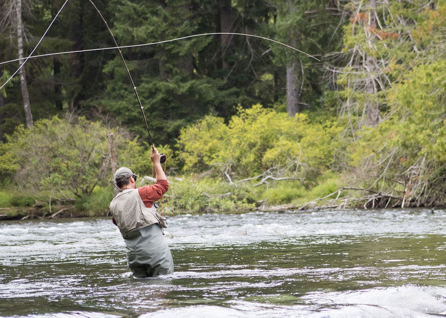 Salmon fishing, Campbell River