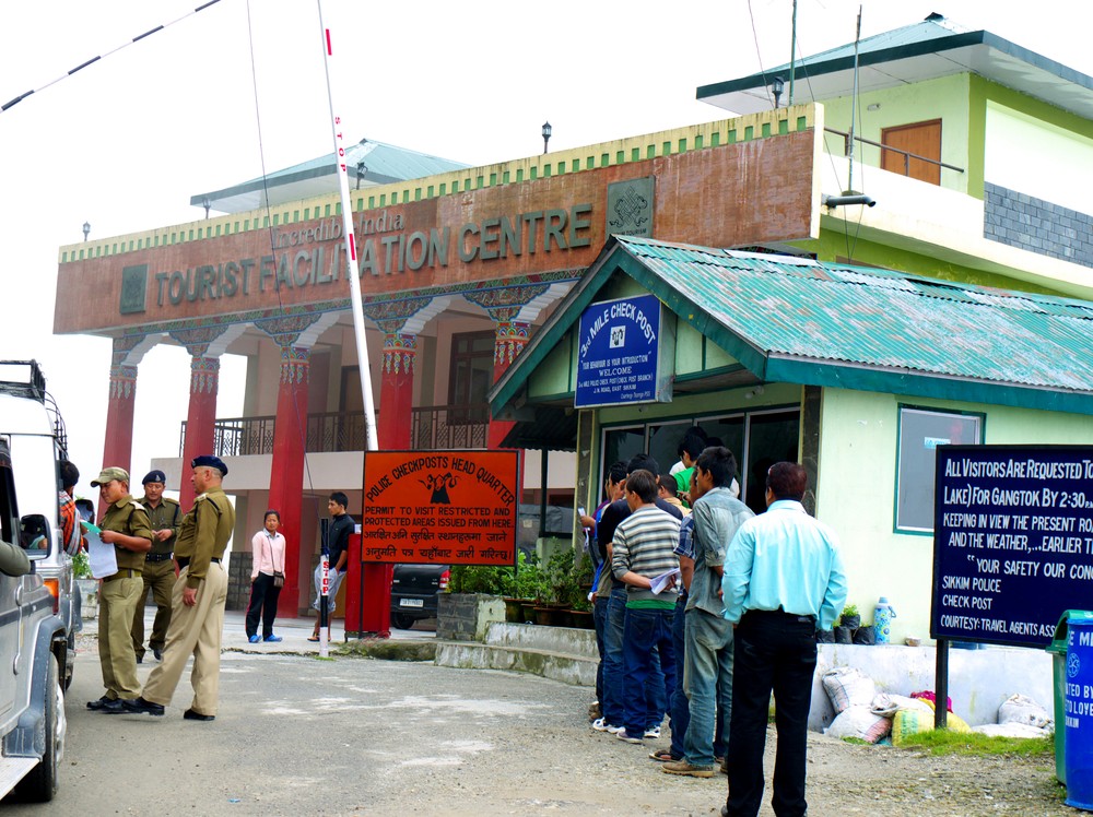 Indian travel permit queue, highlighting the importance of obtaining necessary permits for visiting certain states in Northeast India