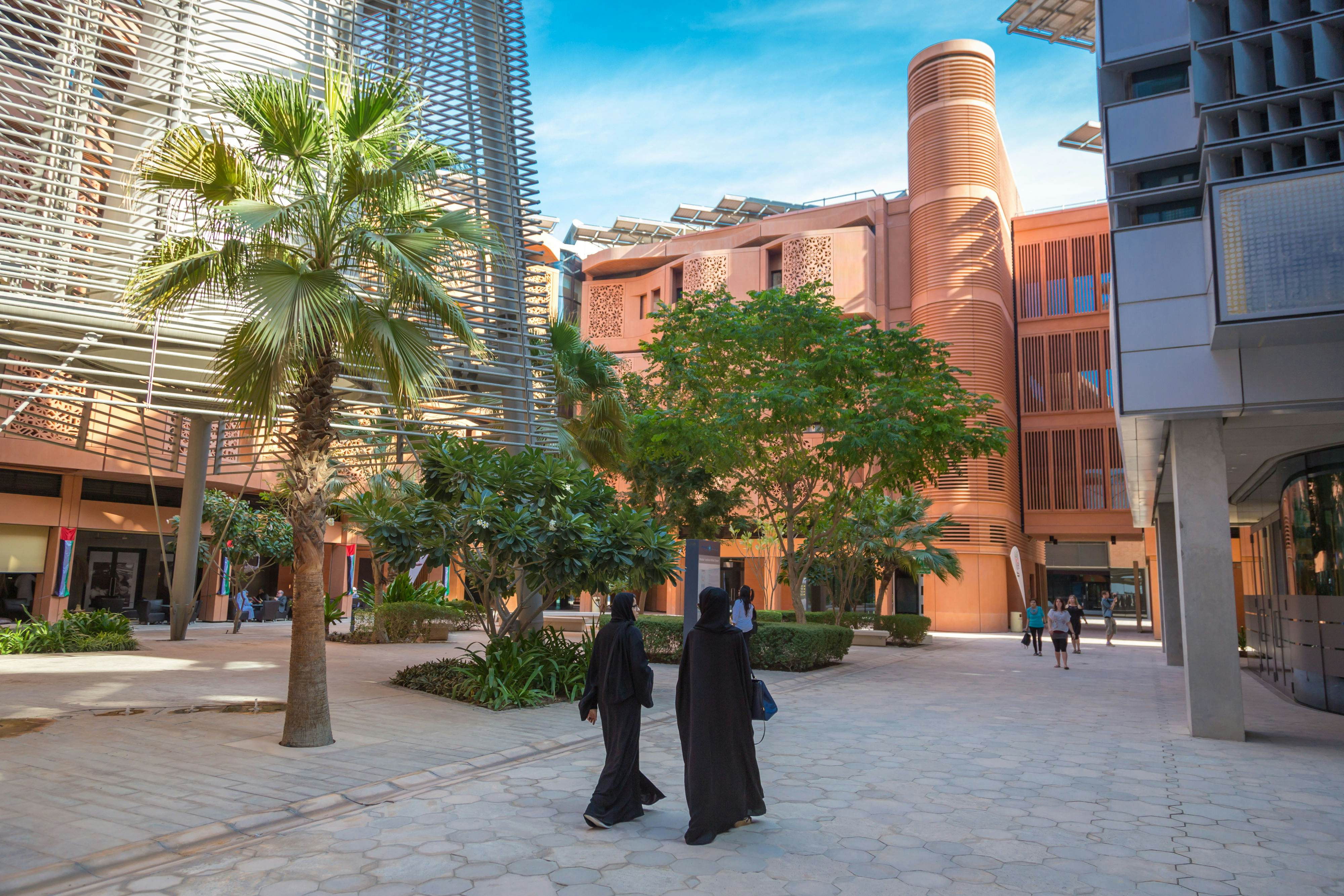 Street in Masdar City, Abu Dhabi