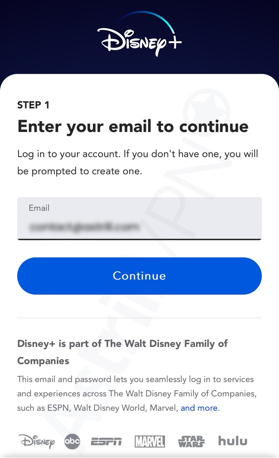 sign in or create an account