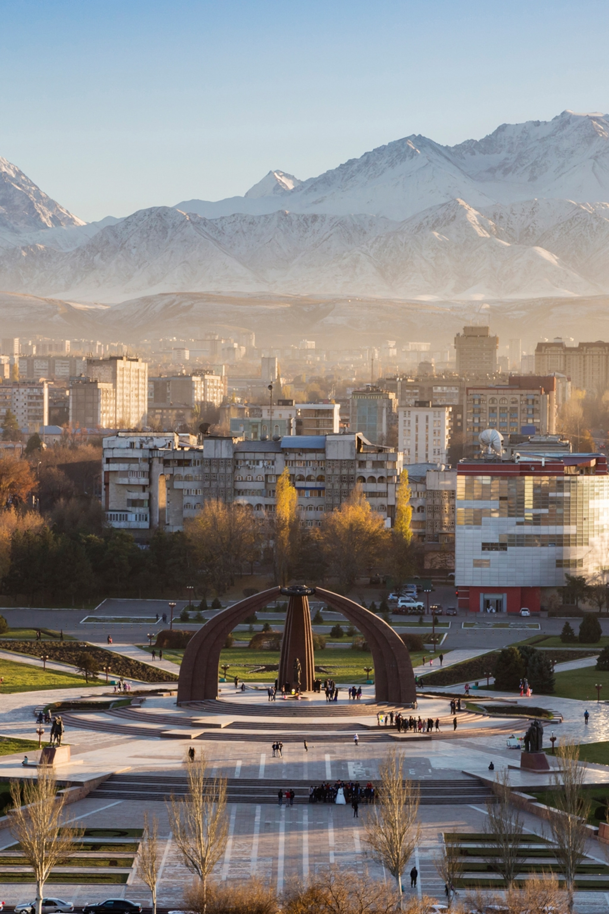 Victory Square in Bishkek