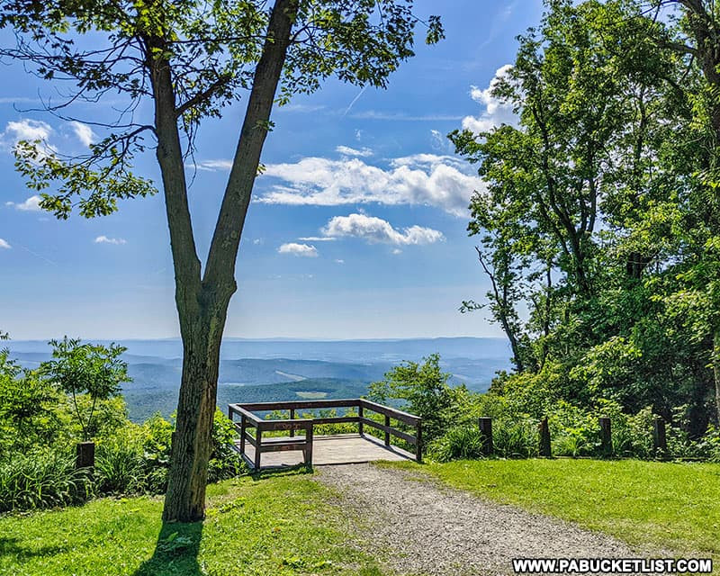 Skyline Drive Vista along Skyline Drive in the Gallitzin State Forest