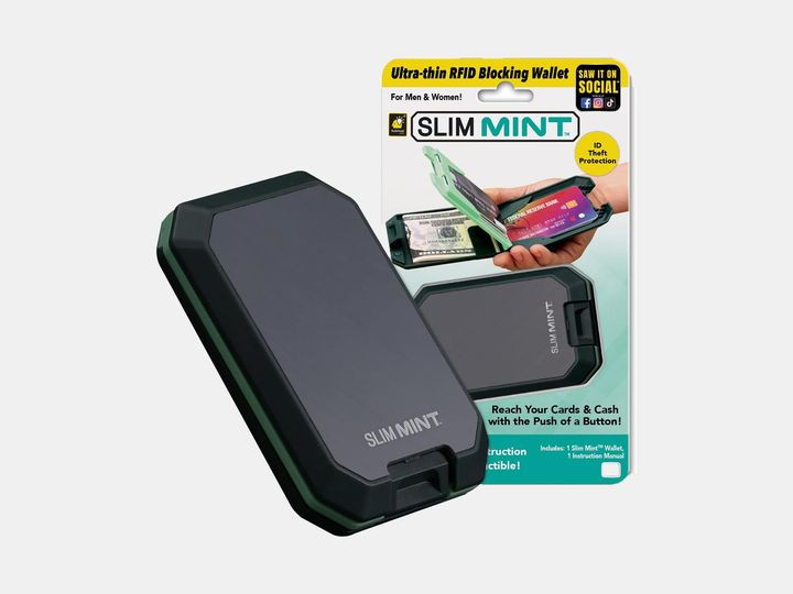Slim Mint Ultra-Thin RFID-Blocking Wallet