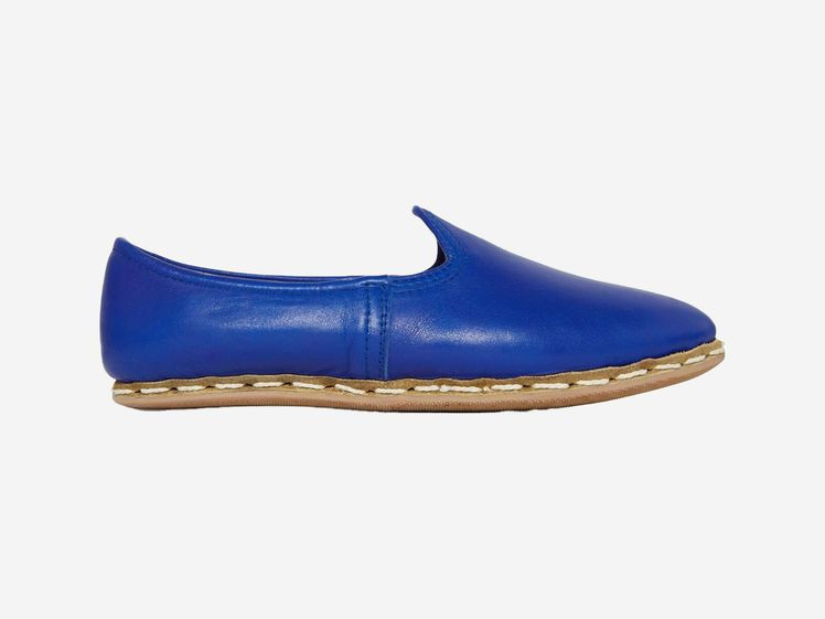 Blue Sabah slip-on shoes