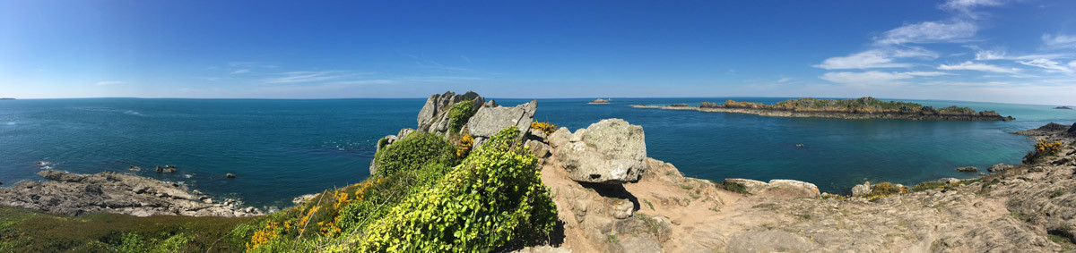 Panoramic View from Pointe du Grouin, Cancale