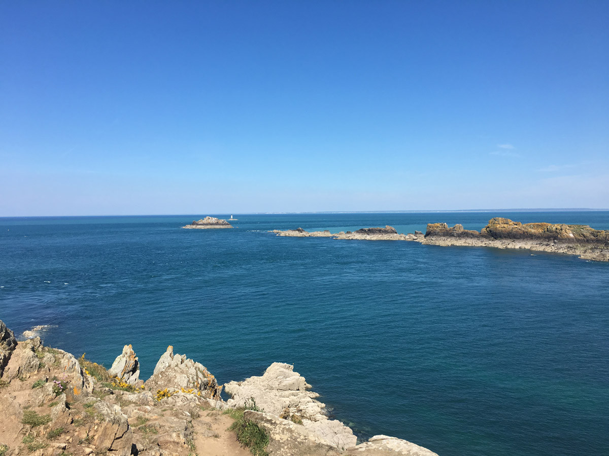 Coastal Paths and Flora in Cancale
