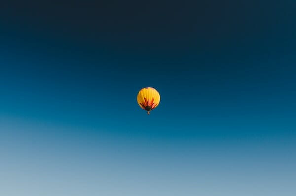 Hot air balloon ride sonoma