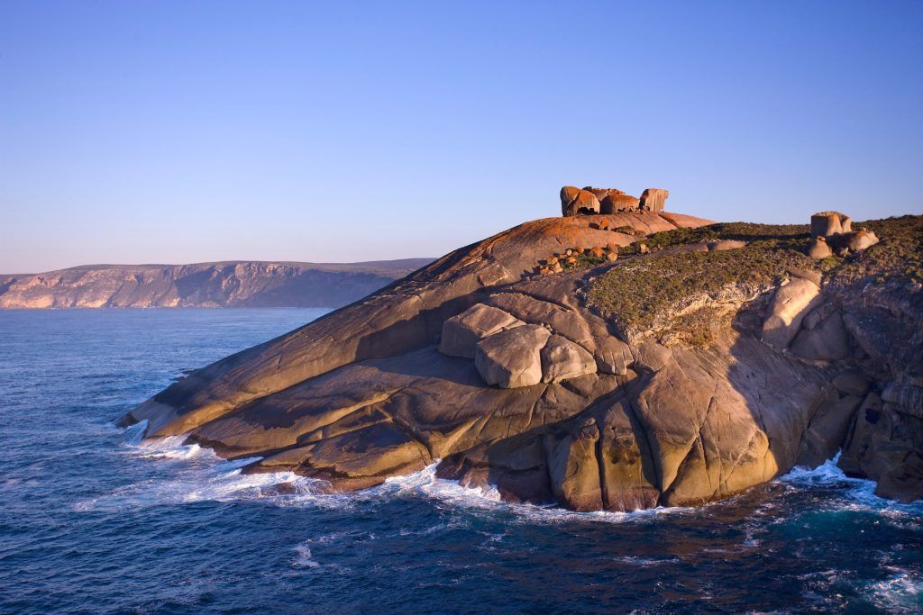 The Remarkable Rocks at Southern Ocean Lodge offering stunning views
