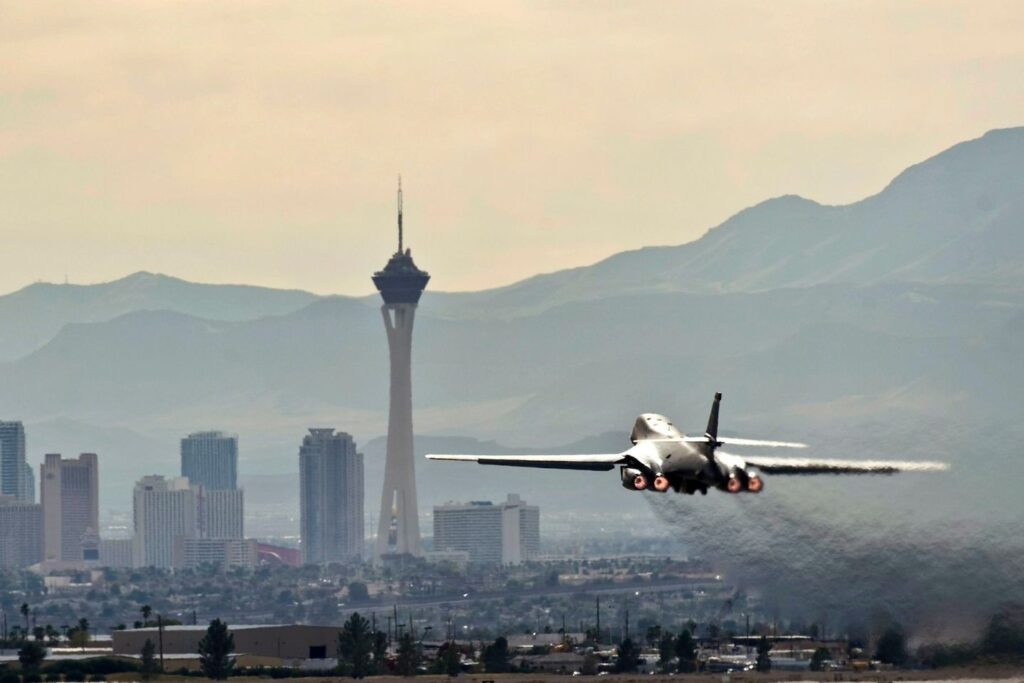 Nellis Air Force Base entrance