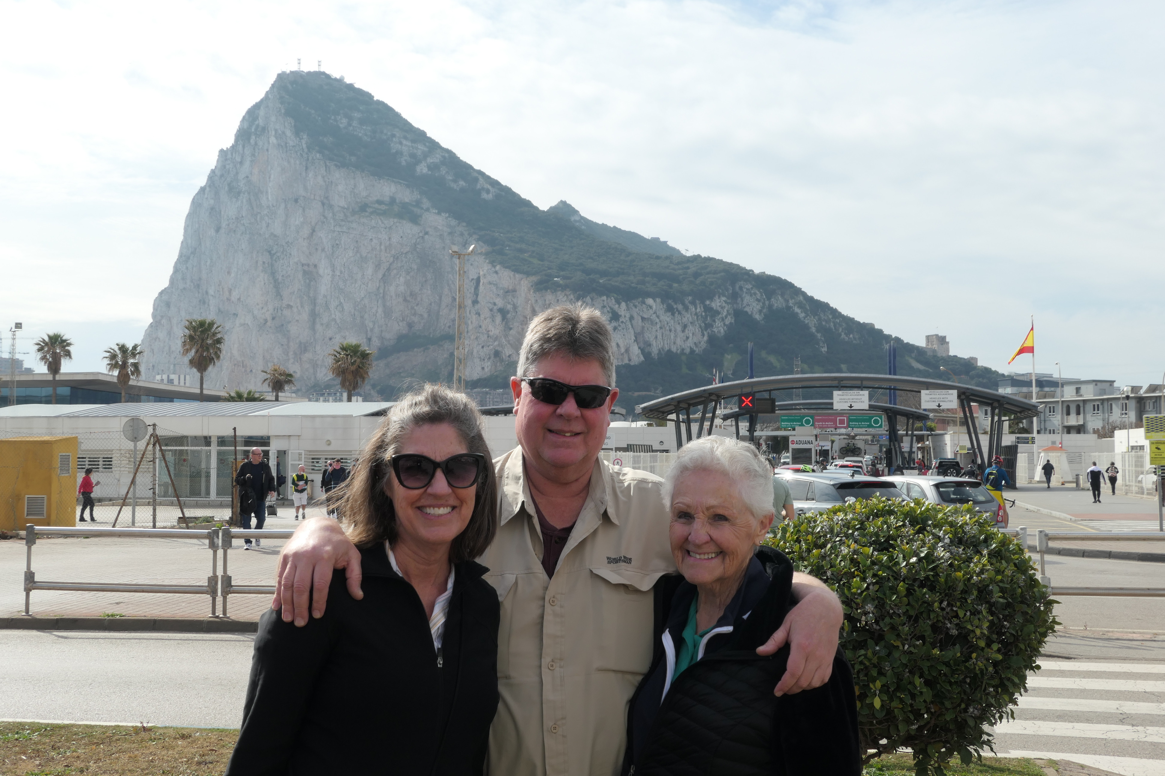 Border crossing into Gibraltar
