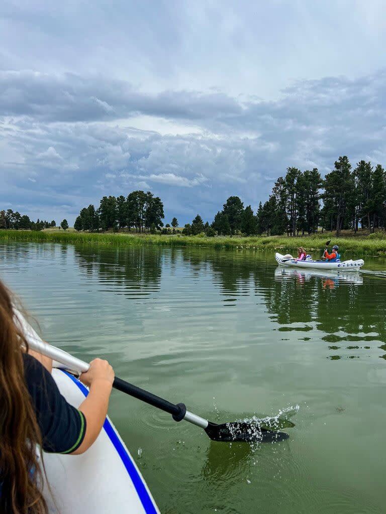 Kayaking at Keyhole State Park