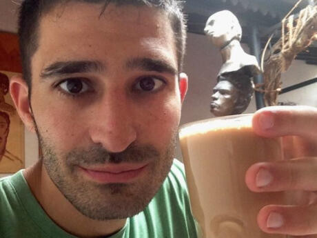 Stefan with Chai