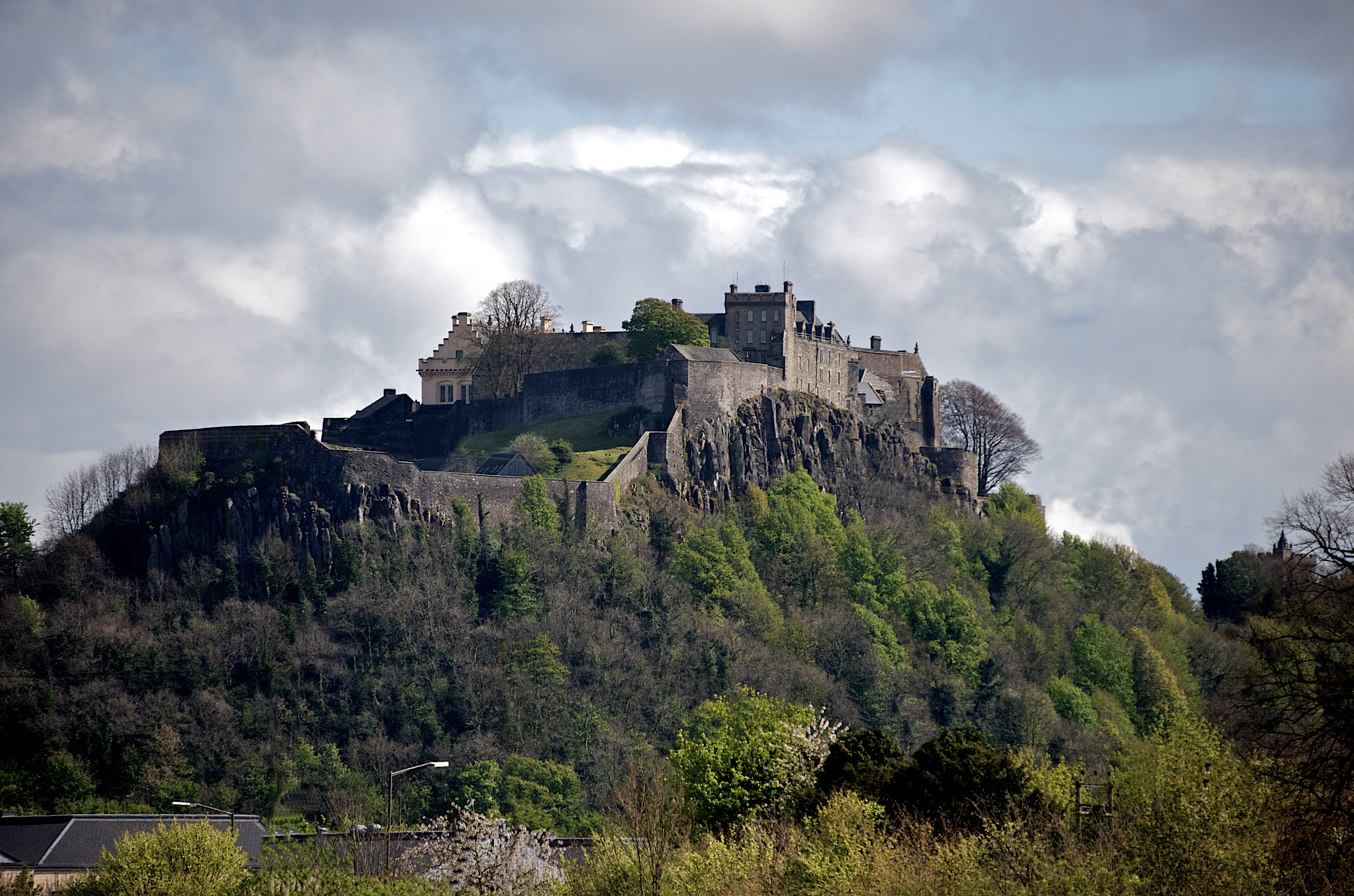 General view of Stirling Castle.