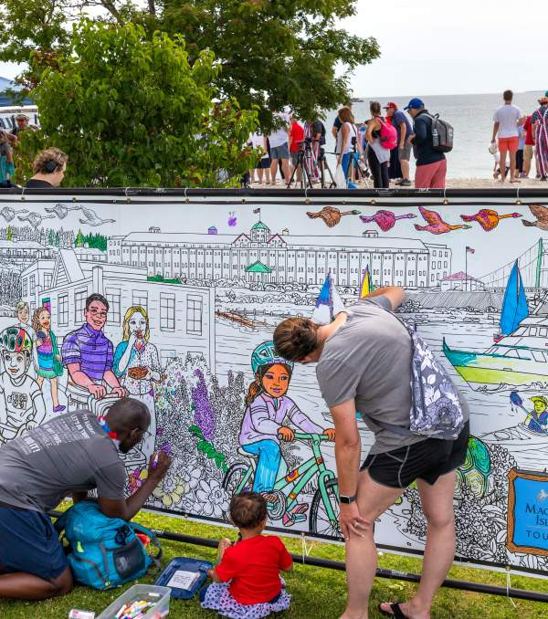15 Foot Coloring Mural