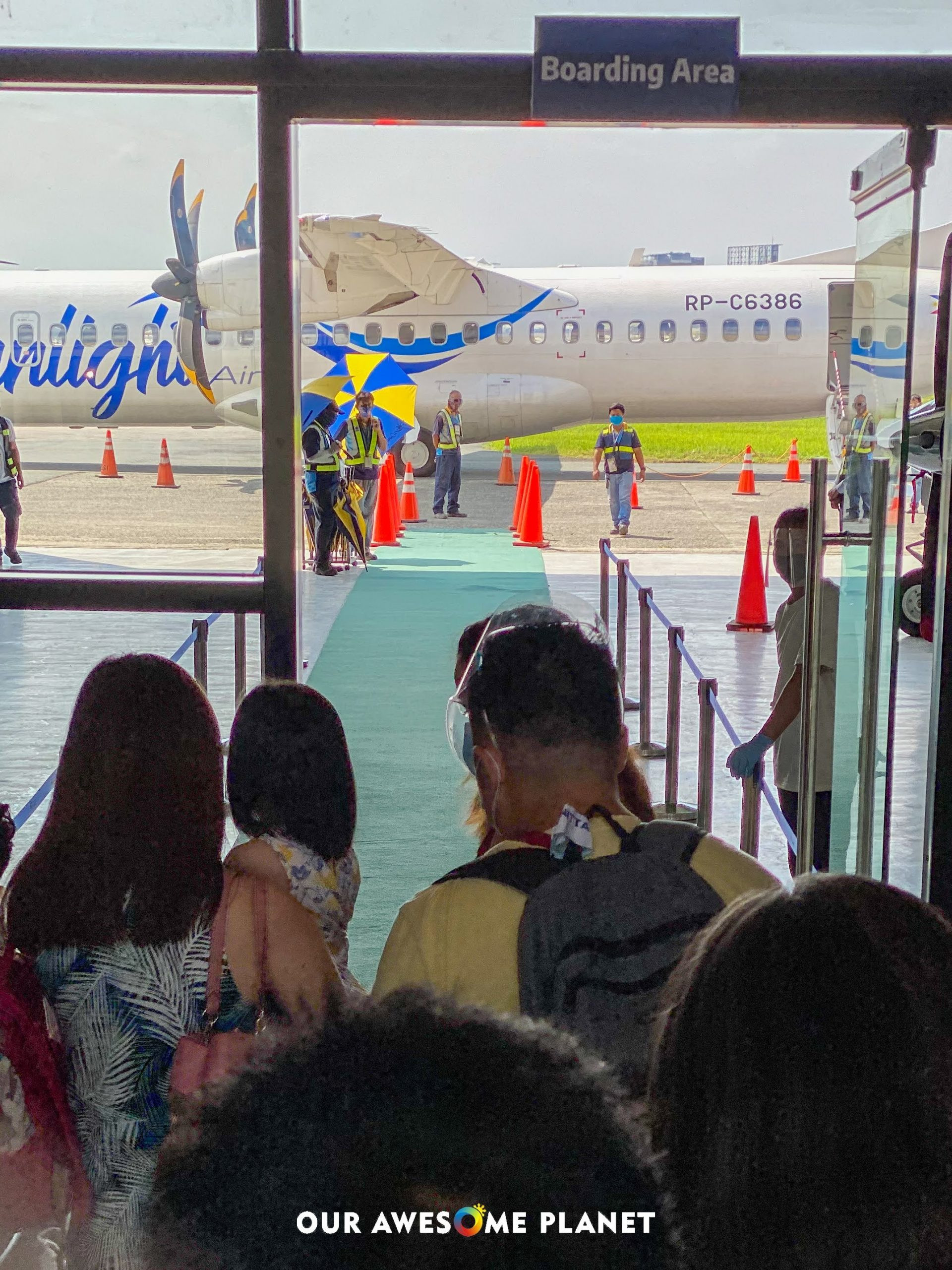 Arrival at Busuanga Airport