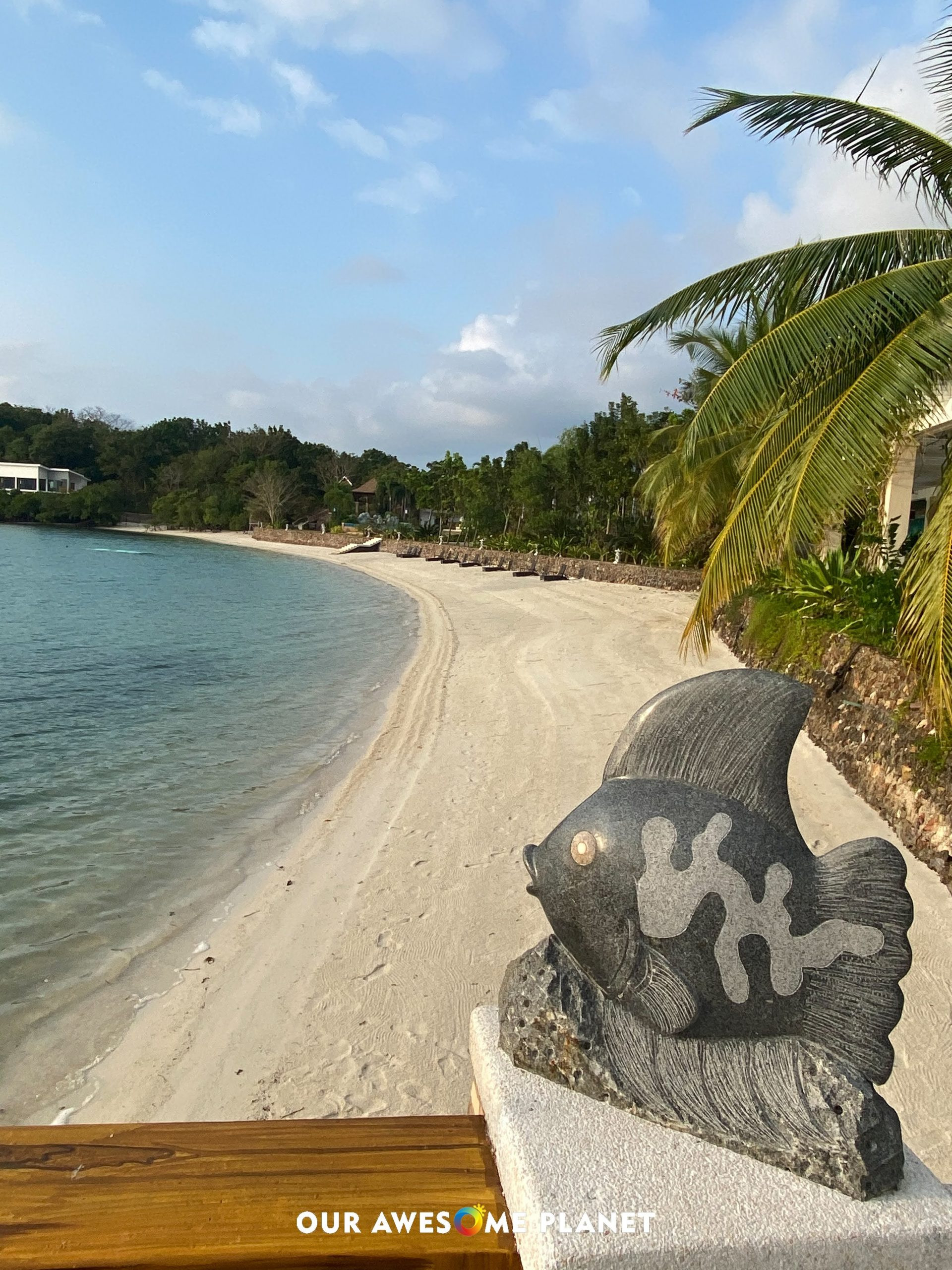 Beach at Sunlight Eco Tourism Island Resort