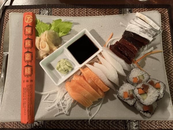 Sushi in Greenland. Photo: Thea de Gallier