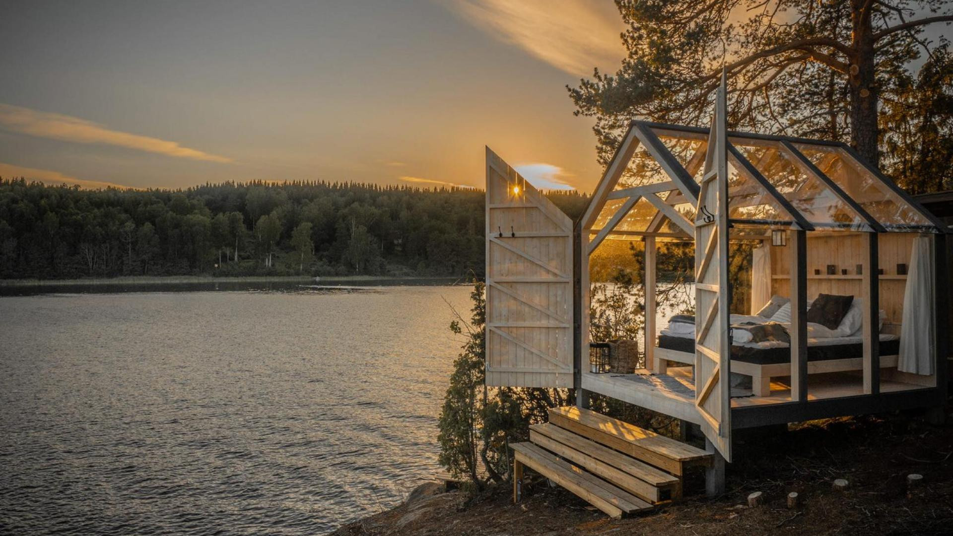 Eco-friendly initiatives in West Sweden’s tourism industry, including the utilization of solar panels for charging electric vehicles, accommodation in well-designed cabins that prioritize sustainability, and locally sourced food offerings