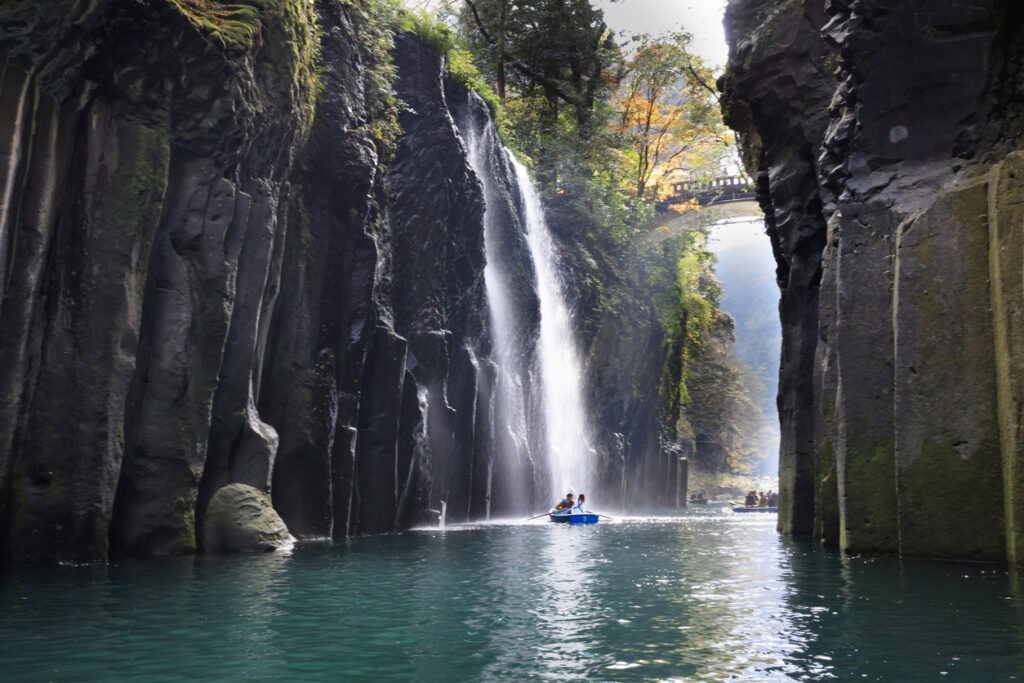 Manai Falls in Takachiho Gorge
