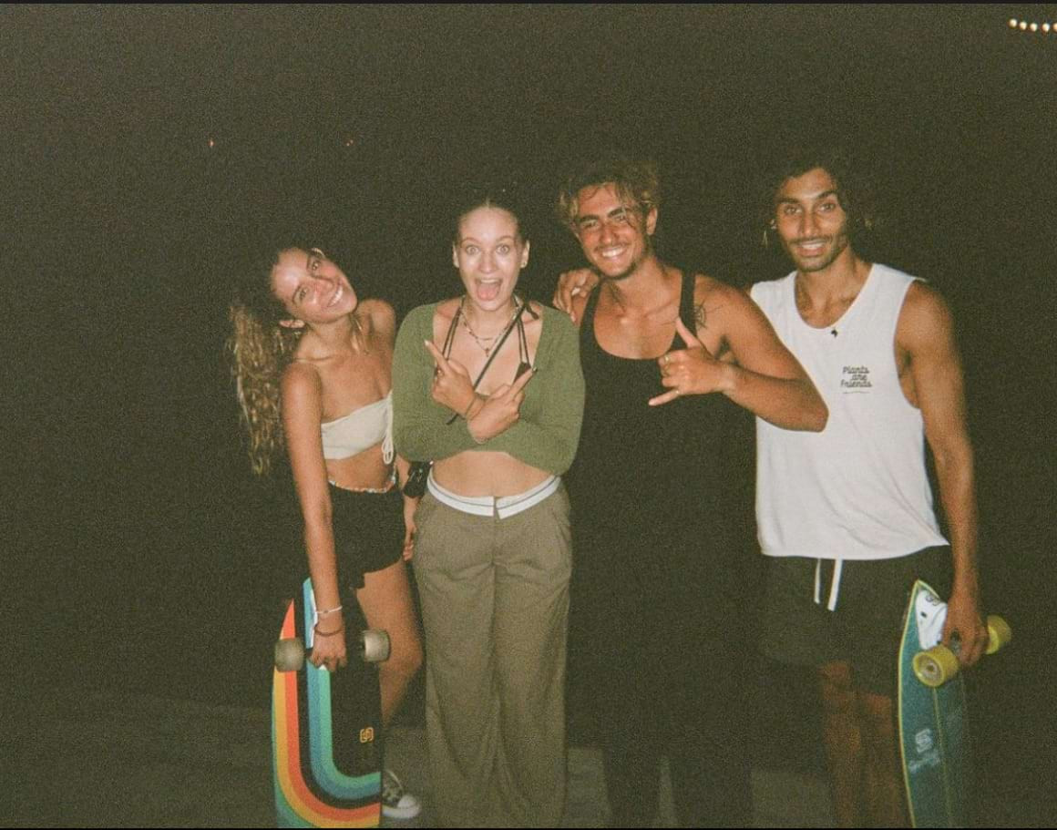 Skateboarding and friendship