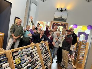 People excited in Oak Harbor