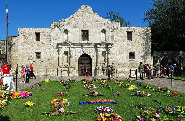 The Alamo in San Antonio, Texas