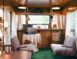 The Picnic Trailer Interior